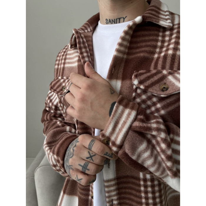Плюшева oversize сорочка