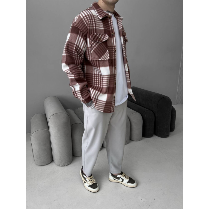 Плюшева oversize сорочка