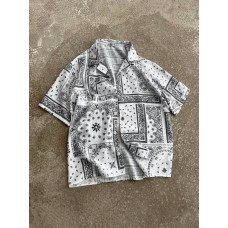 Oversize сорочка з принтом