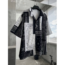 Oversize сорочка з принтом