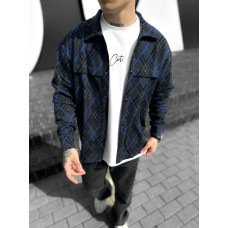 Oversize сорочка в клітинку