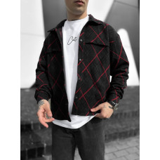 Oversize сорочка в клітинку