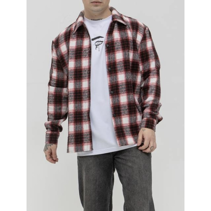 Oversize сорочка в клітинку
