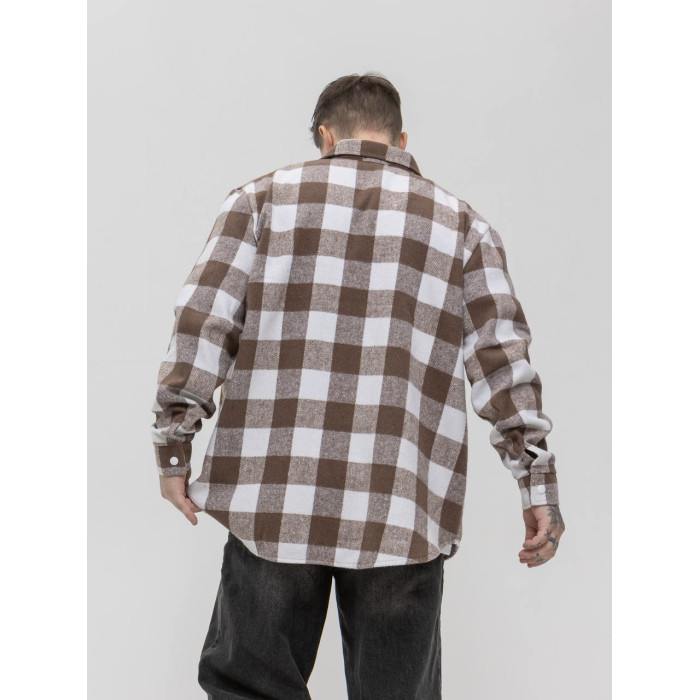 Oversize сорочка в клітинку