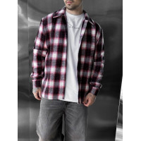 Oversize сорочка в клітинку