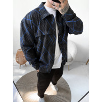 Oversize сорочка в клітинку