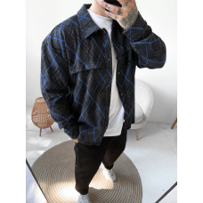 Oversize сорочка в клітинку
