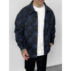 Oversize сорочка в клітинку