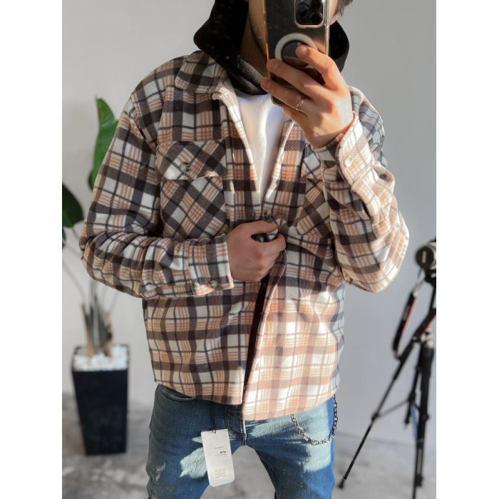 Флісова oversize сорочка