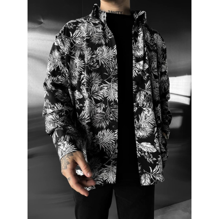 Oversize сорочка з принтом