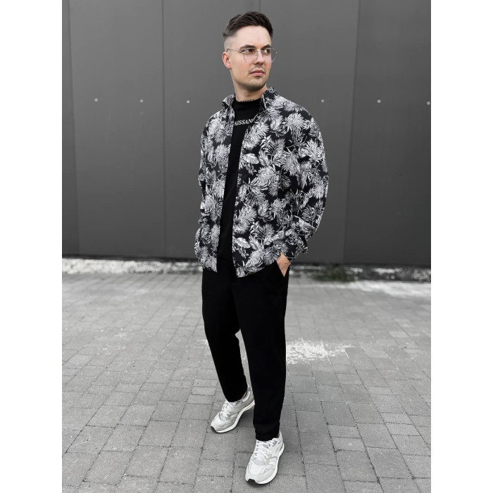 Oversize сорочка з принтом