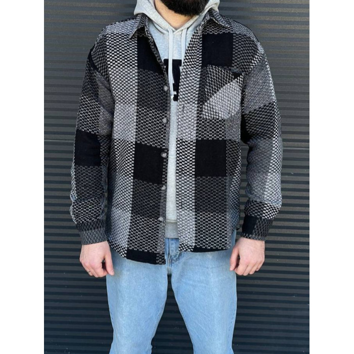 Тепла oversize сорочка