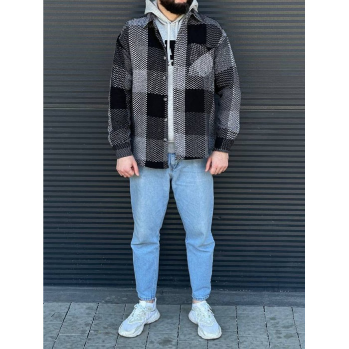 Тепла oversize сорочка
