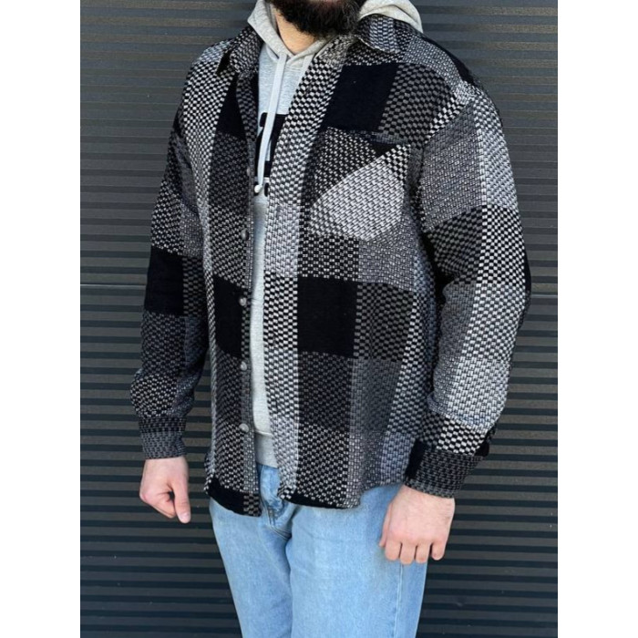 Тепла oversize сорочка