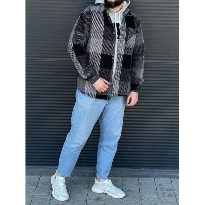 Тепла oversize сорочка
