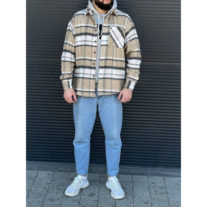 Тепла oversize сорочка