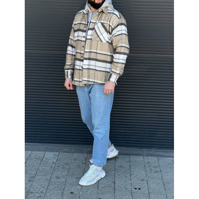 Тепла oversize сорочка