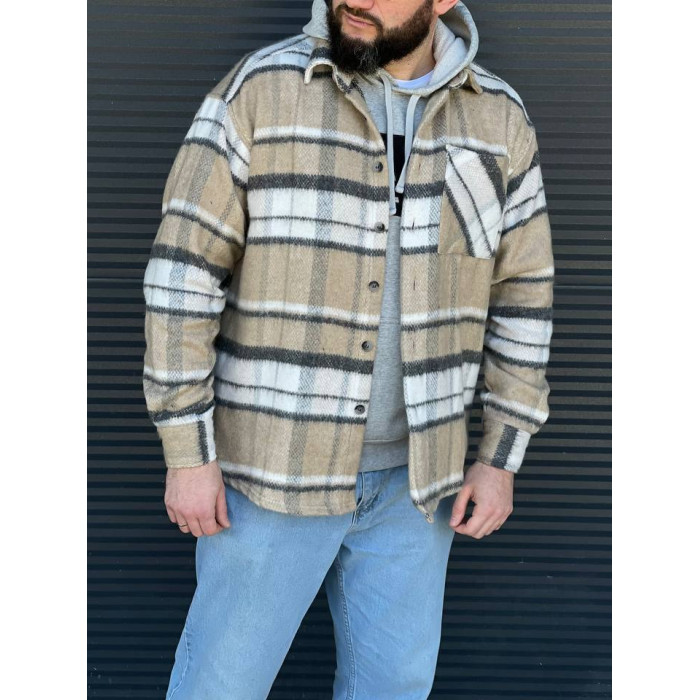 Тепла oversize сорочка