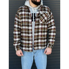 Тепла oversize сорочка
