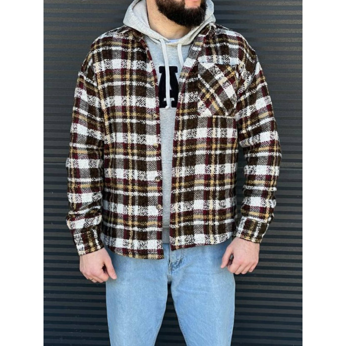Тепла oversize сорочка