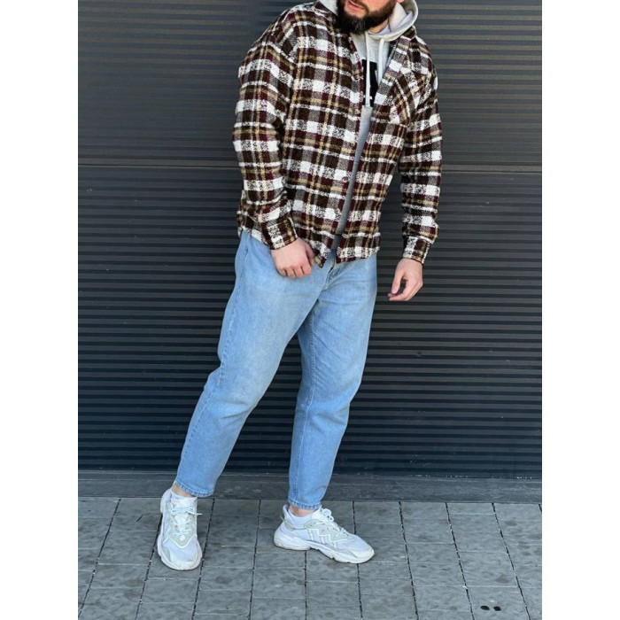 Тепла oversize сорочка