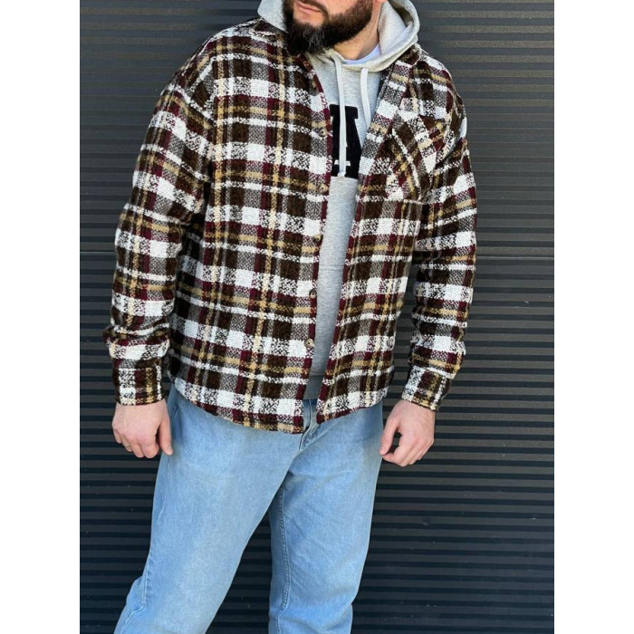 Тепла oversize сорочка