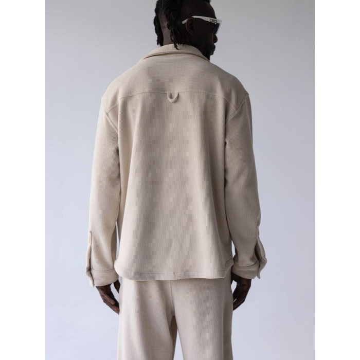 Вельветова oversize сорочка