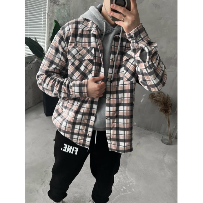 Флісова oversize сорочка