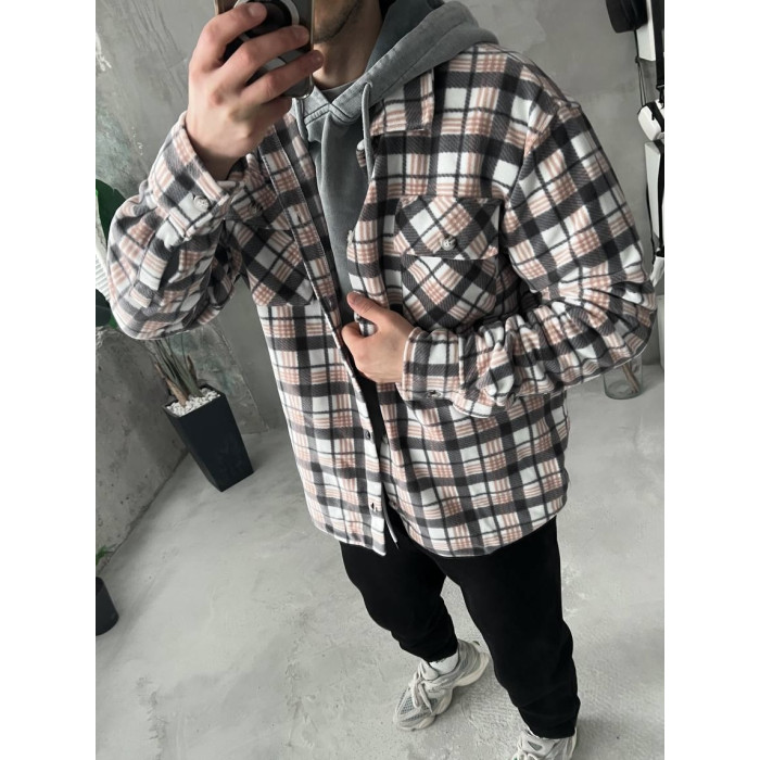 Флісова oversize сорочка