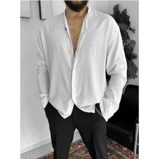 Oversize сорочка з комірцем