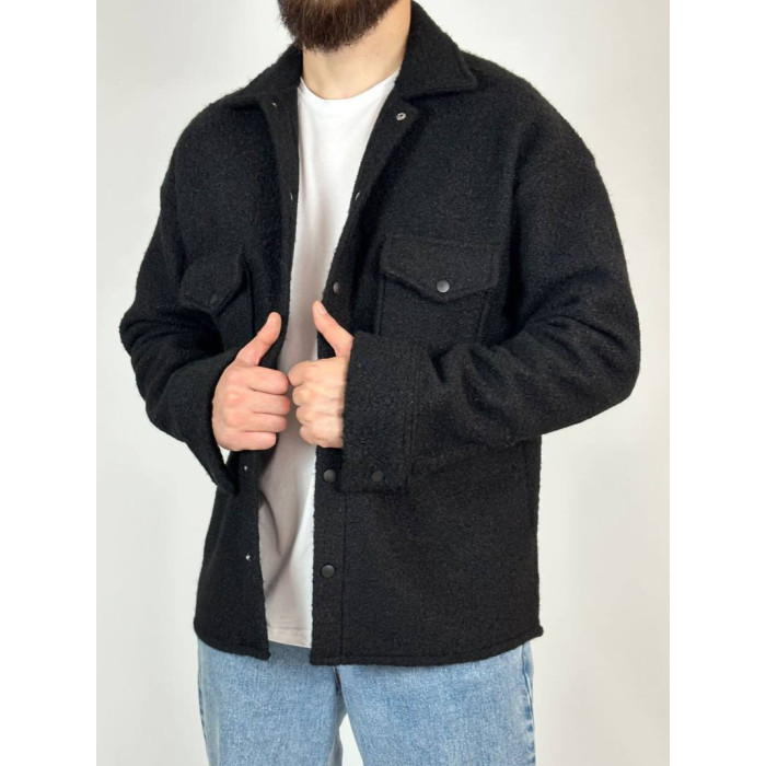 Утеплена oversize сорочка