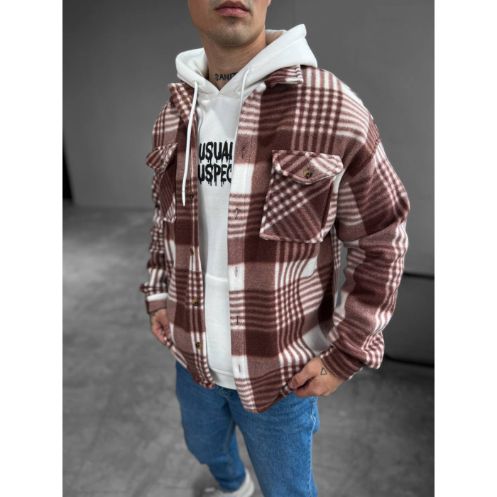 Плюшева oversize сорочка