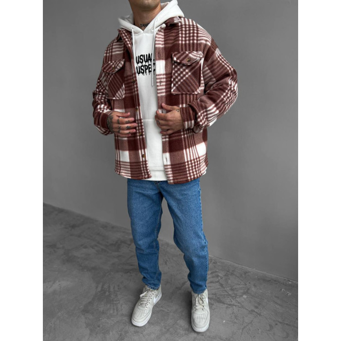 Плюшева oversize сорочка