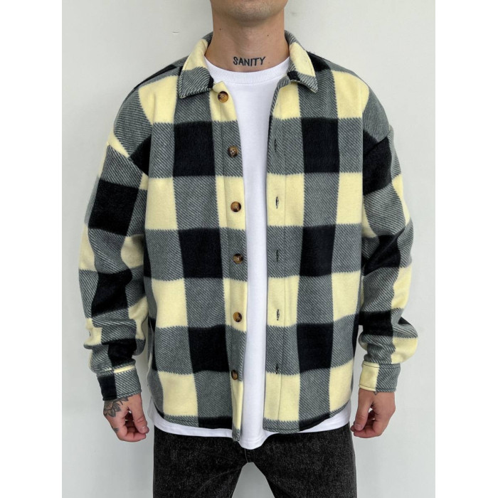 Флісова oversize сорочка