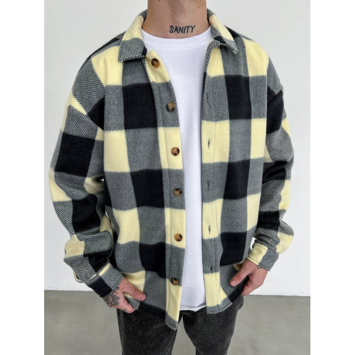 Флісова oversize сорочка