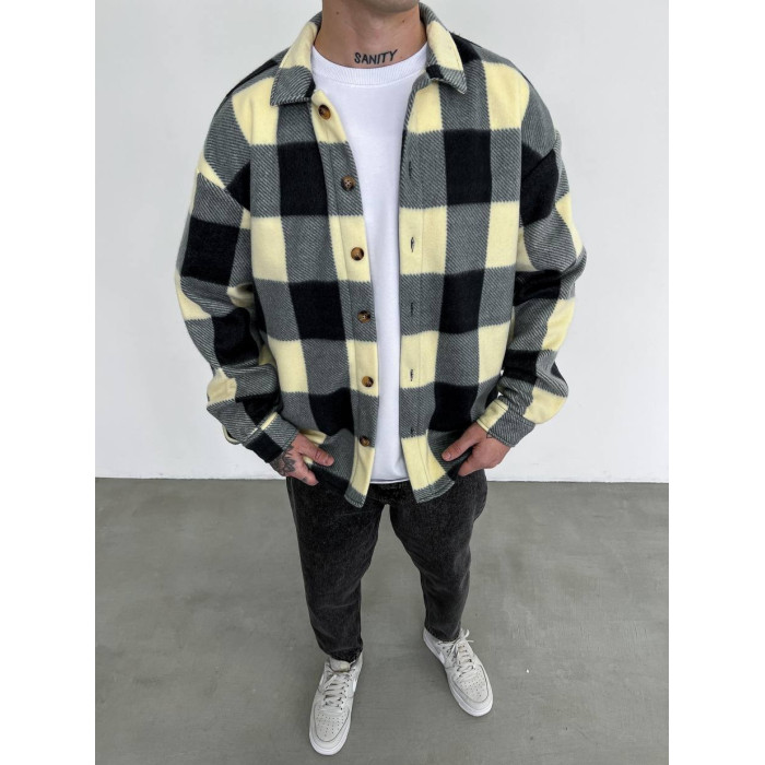 Флісова oversize сорочка