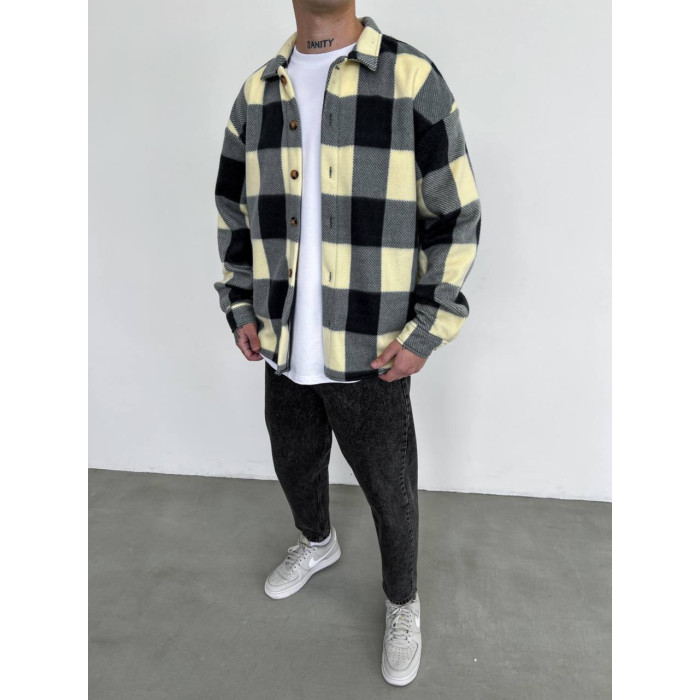 Флісова oversize сорочка