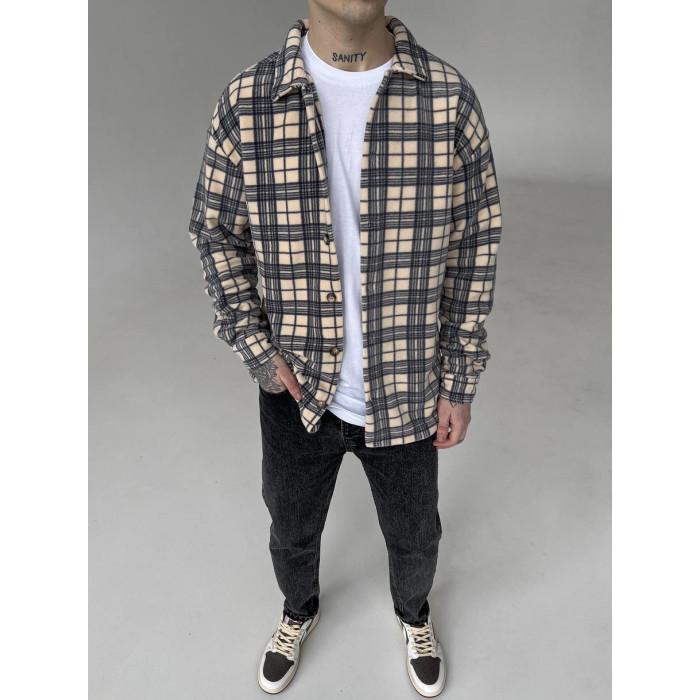 Плюшева сорочка oversize