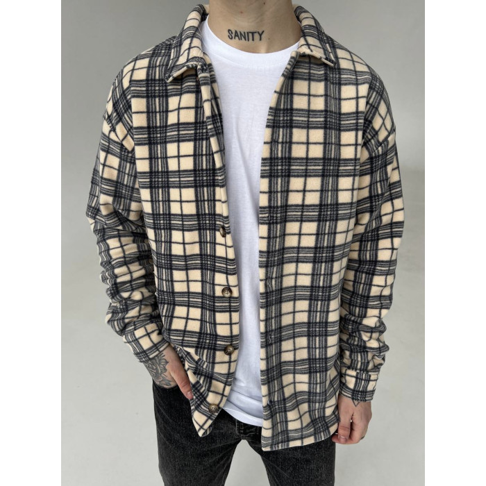 Плюшева сорочка oversize