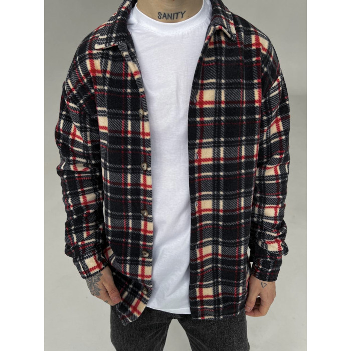 Плюшева сорочка oversize