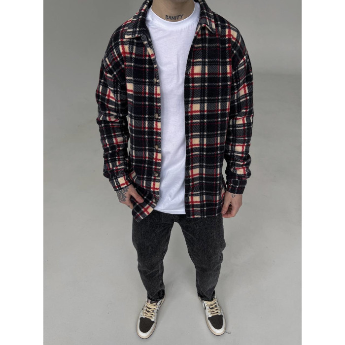 Плюшева сорочка oversize