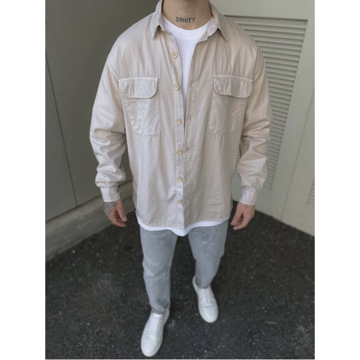 Легка oversize сорочка