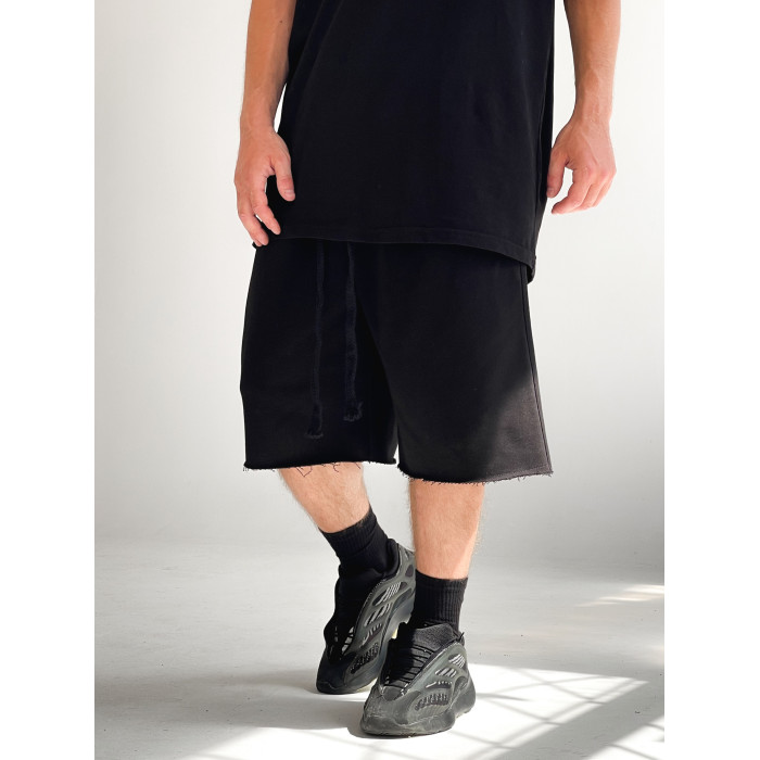 Трикотажні oversize шорти