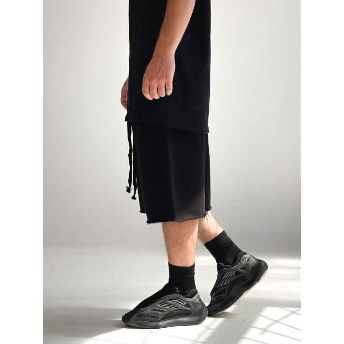 Трикотажні oversize шорти