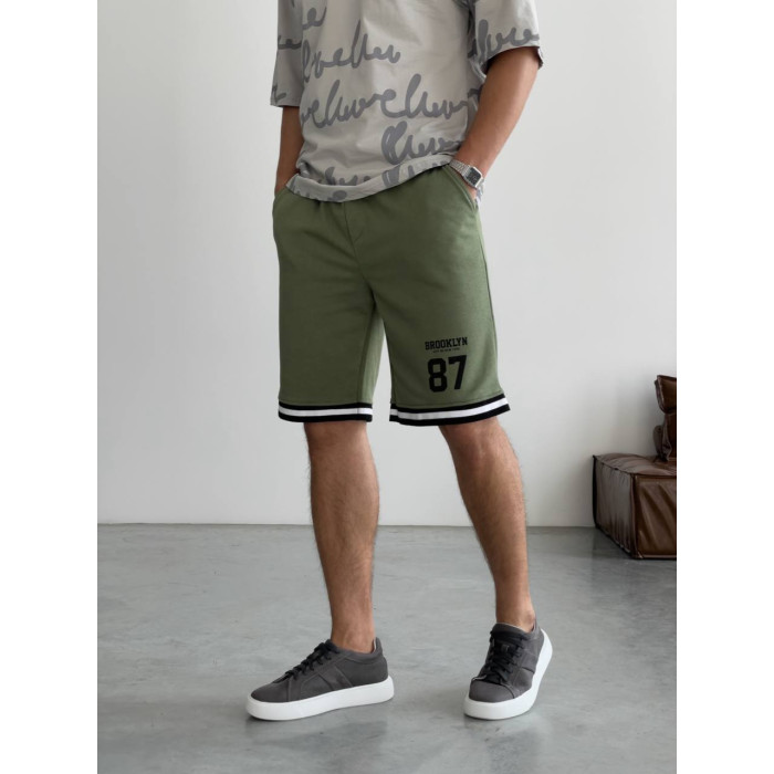 Літні шорти з лампасами