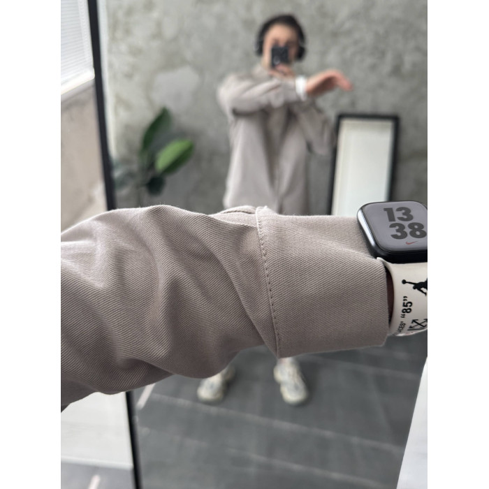 Oversize костюм з цупкого котону