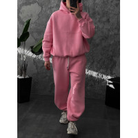 Oversize костюм з вишивкою
