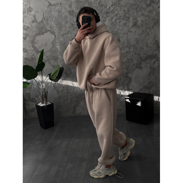 Oversize костюм з вишивкою