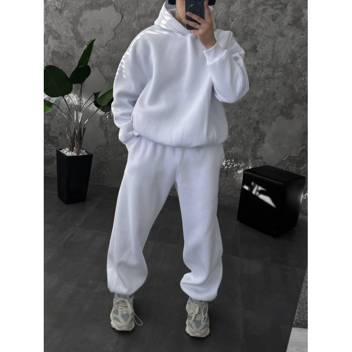 Oversize костюм з вишивкою