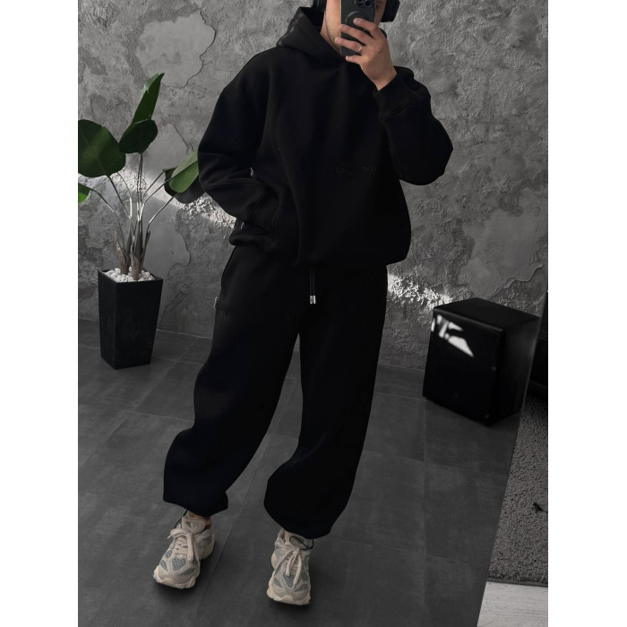 Oversize костюм з вишивкою